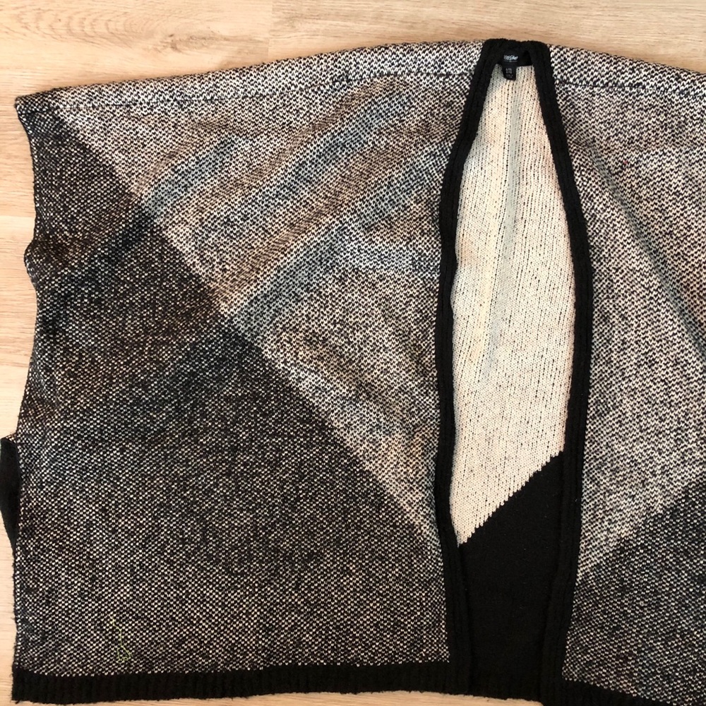 Poncho sweater from target! Like new